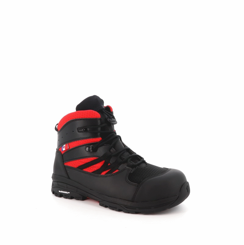 MERCURE V2 R-boche Chaussure Pompier Mercure V2R Boche avec bloc lacet et pochette lacet intégrés pour éviter de marcher sur ses lacets et pour maintenir au mieux le pied pendant vos interventions