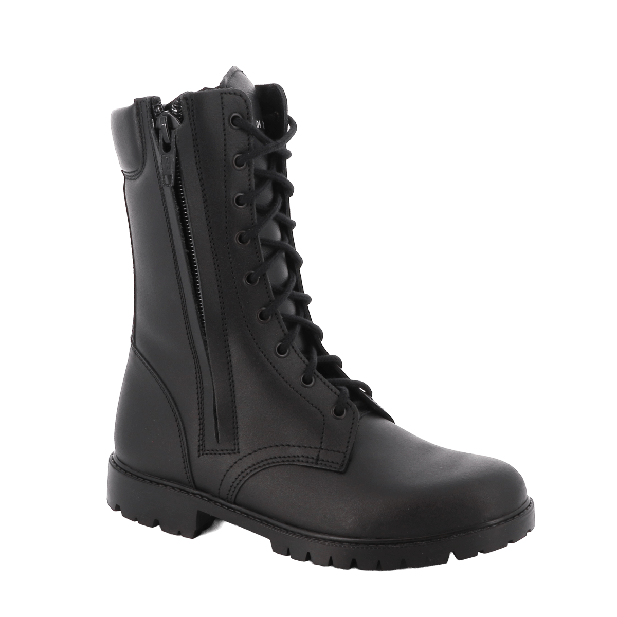 RE27-BOCHE-min Quartiers et matelassage doublés cuir pour cette chaussure JSP tactique RE 27 Boche