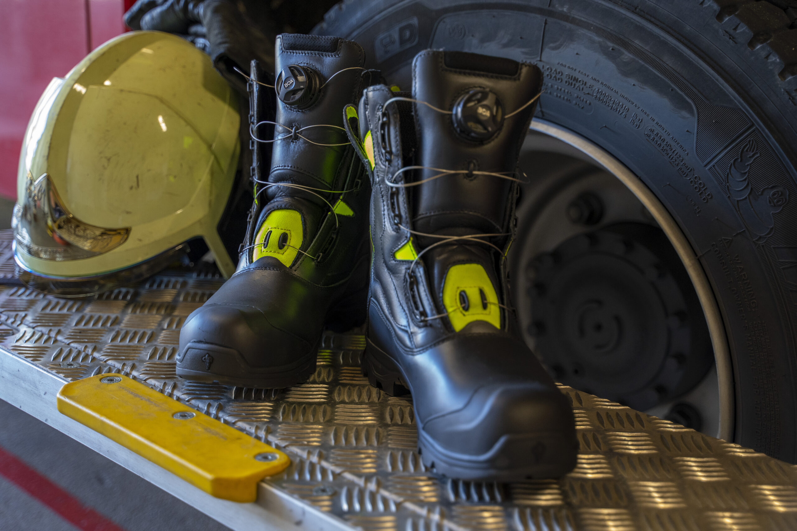 85% des Sapeurs-Pompiers Français portent à leurs pieds des chaussures BOCHE