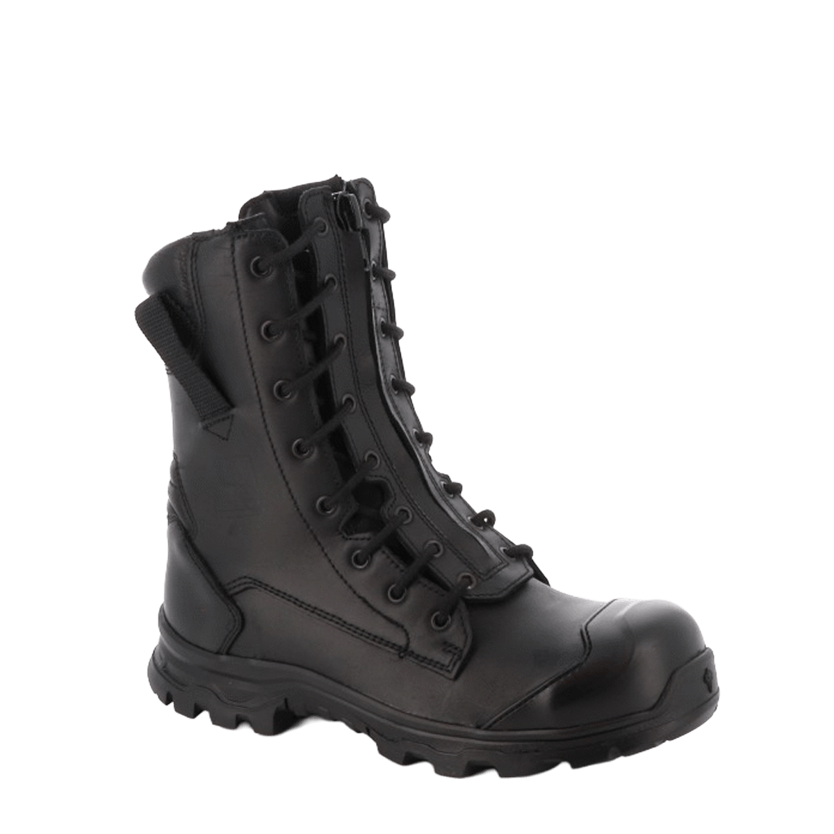 Le modèle indémodable TYPHON IR boche est ultra fonctionnel. Avec sa doublure cuir, cette chaussure anti-feu pompier est labellisée EN 15090:2012